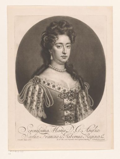 Portrait of Mary of Modena, Queen of England