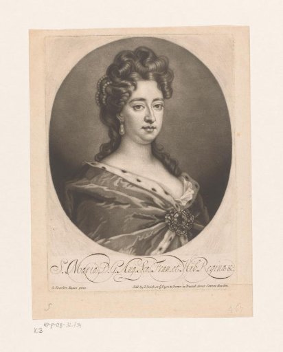 Portrait of Mary II, Queen of England, Scotland and Ireland