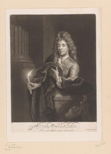 Portrait of Godfried Schalcken