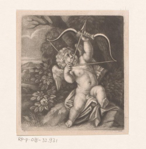 Cupid with Arrow and Bow