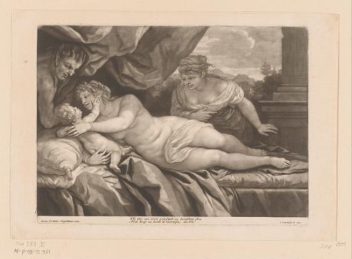 Venus with Cupid and a Satyr
