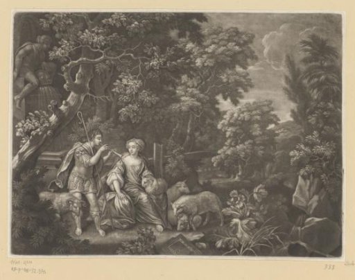 Shepherds in a Wood