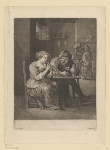 Flute Player in an Inn