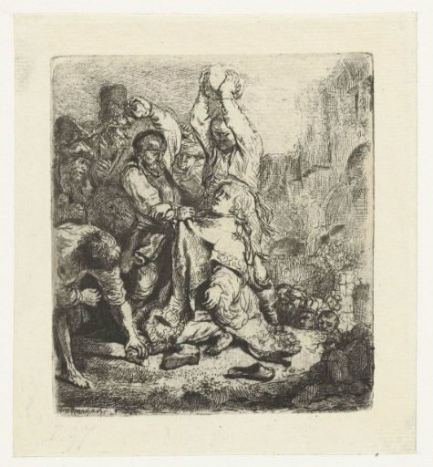 The stoning of St Stephen
