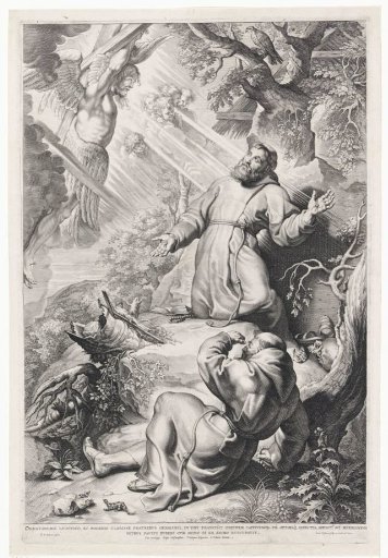 Saint Francis receiving the Stigmata