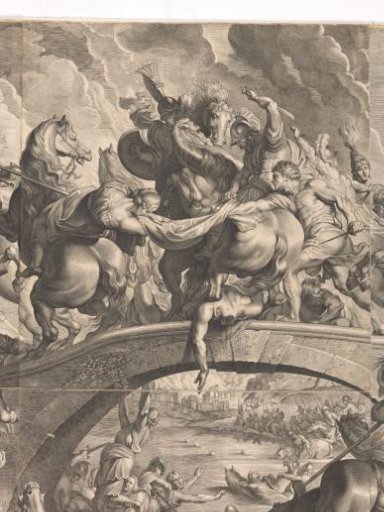Battle of the Amazons (detail)