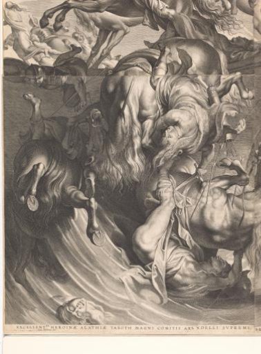 Battle of the Amazons (detail)