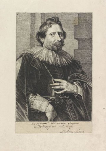 Portrait of Deodat van der Mont