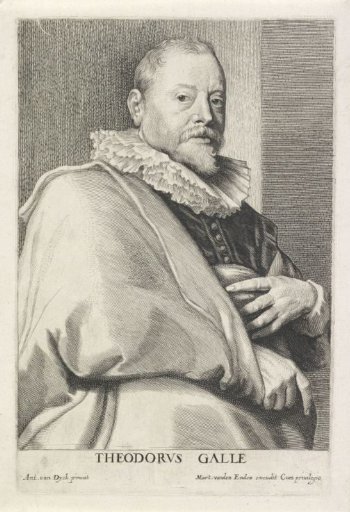 Portrait of Theodoor Galle