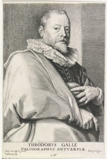 Portrait of Theodoor Galle