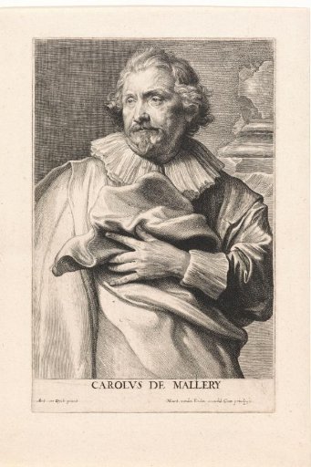 Portrait of Karel van Mallery