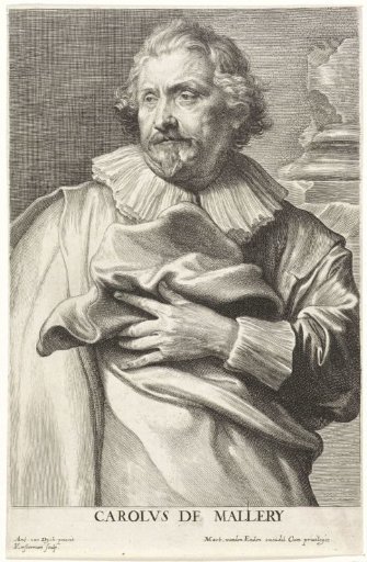 Portrait of Karel van Mallery