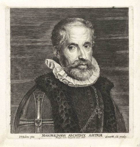 Portrait of Maximiliaan III of Austria