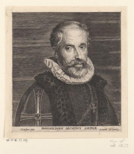 Portrait of Maximiliaan III of Austria