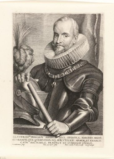 Portrait of Ambrogio Spinola, Marquis de los Balbases
