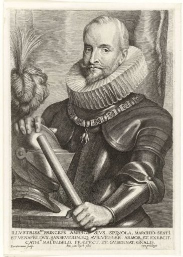 Portrait of Ambrogio Spinola, Marquis de los Balbases