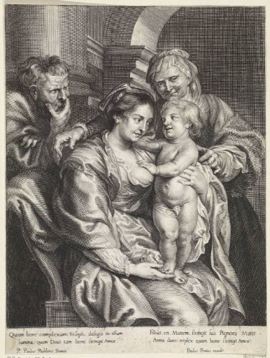 The Holy Family with Saint Anne