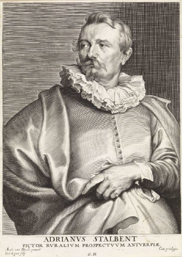 Portrait of the painter Adriaen van Stalbemt
