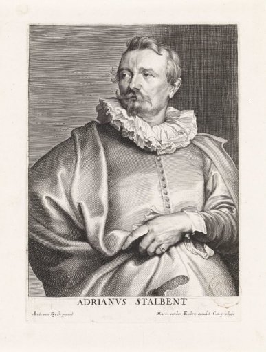Portrait of the painter Adriaen van Stalbemt