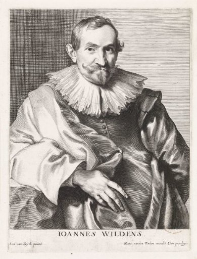 Portrait of the painter Jan Wildens