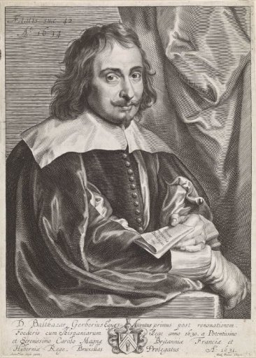 Portrait of Balthasar Gerbier, aged 42