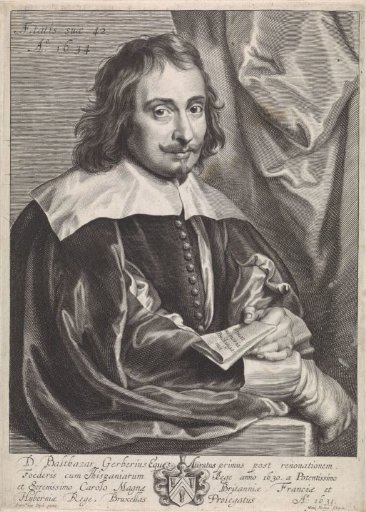 Portrait of Balthasar Gerbier, aged 42