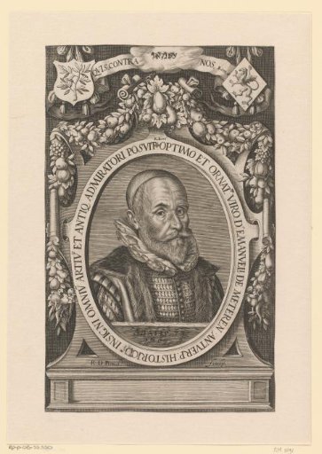 Portrait of Emanuel van Meteren at the age of 73