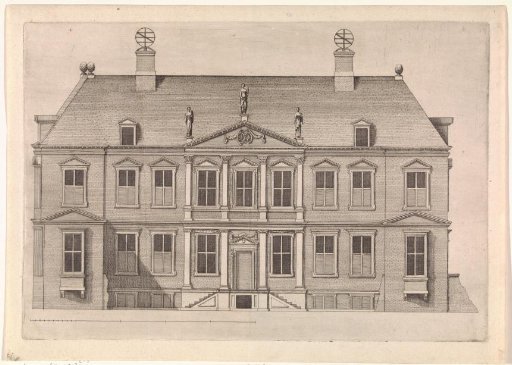 The house of Huygens on the Plein in The Hague
