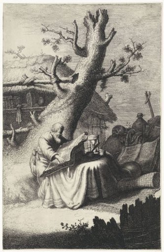 Saint Jerome Reading Under a Tree
