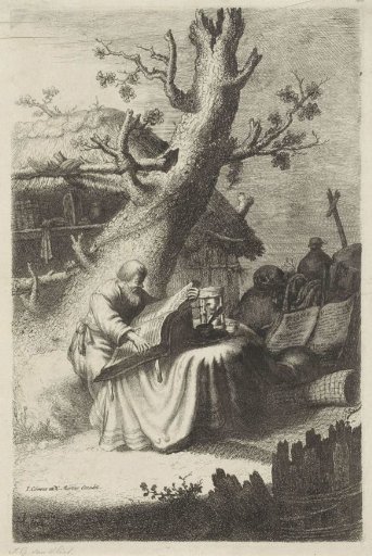 Saint Jerome Reading Under a Tree