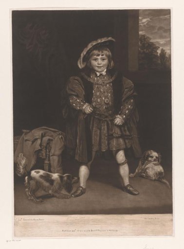 Portrait of John Crewe as a child
