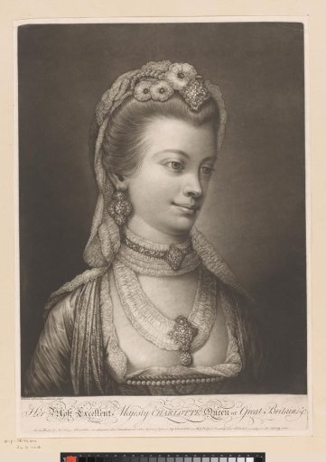 Portrait of Charlotte of Mecklenburg