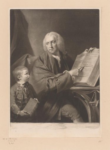 Portrait of Arthur Beardmore and his son