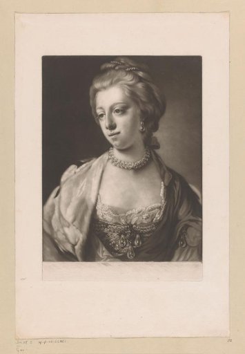 Portrait of Caroline Mathilde of Wales