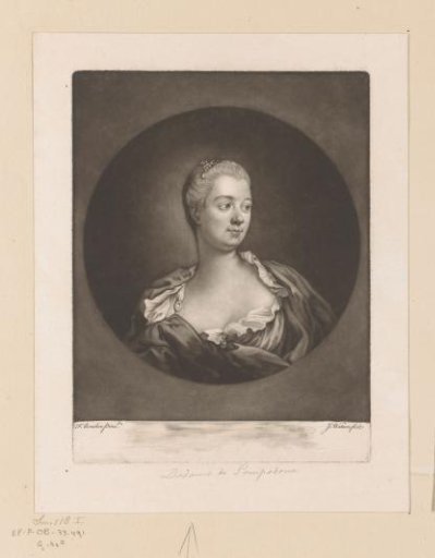 Portrait of Madame de Pompadour