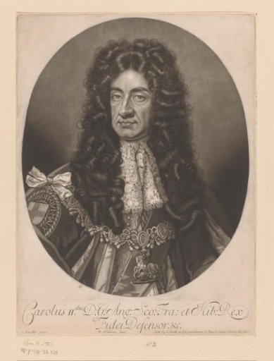 Portrait of Charles II, King of England