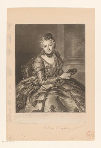Portrait of Madame de Mouchy, presumably Anne d'Arpajon