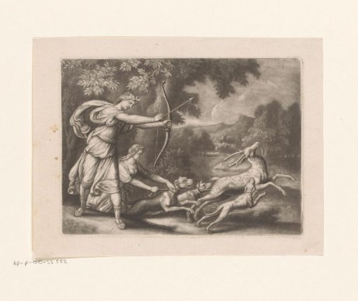 Diana on a deer hunt