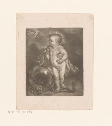 Child Christ as Salvator Mundi