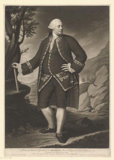 Portrait of Pasquale Paoli