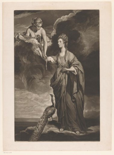 Portrait of Annabella Bunbury as Juno