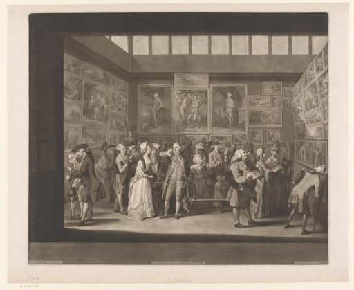 Exhibition of Paintings at the Royal Academy, 1771