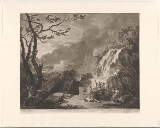 Landscape with Meleager and Atalanta Hunting the Boar of Calydon