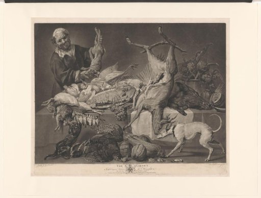 Merchant Displaying Game, Artichokes, Pumpkins, and a Lobster