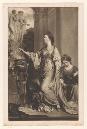 Portrait of Sarah Lennox