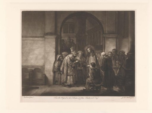 Christ in Debate with the Pharisees about the Tribute to the Emperor