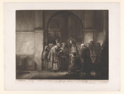 Christ in Debate with the Pharisees about the Tribute to the Emperor