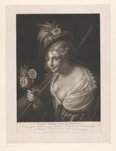 Portrait of a Woman in Pastoral Costume