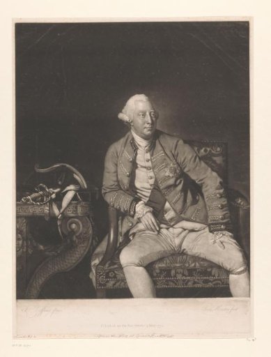 Portrait of George III, King of the United Kingdom