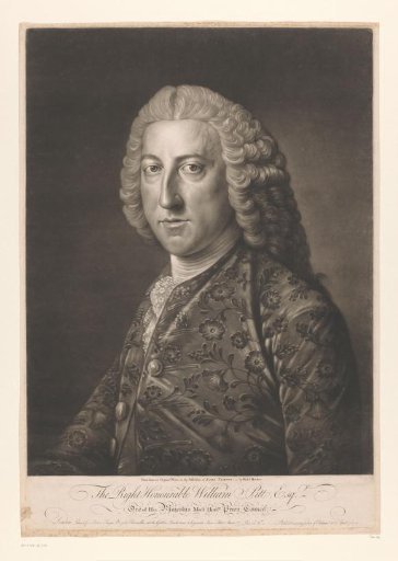Portrait of William Pitt